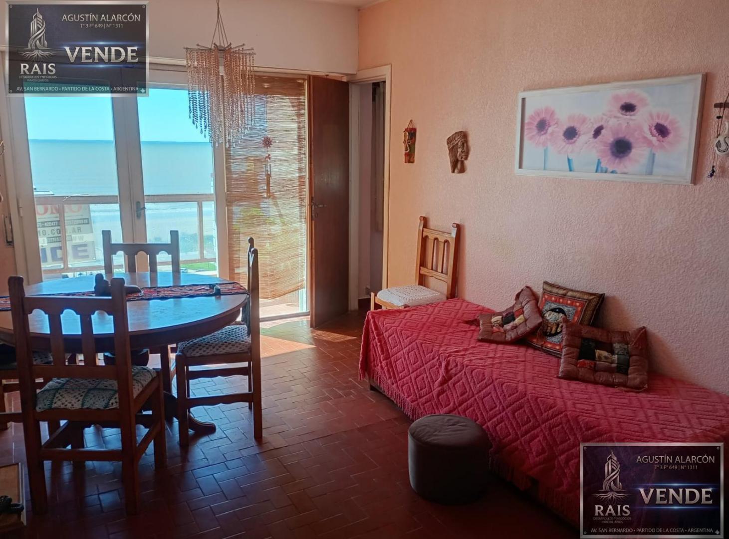 |DPT 3 AMBIENTES| |GAS NATURAL| |VISTA AL MAR|