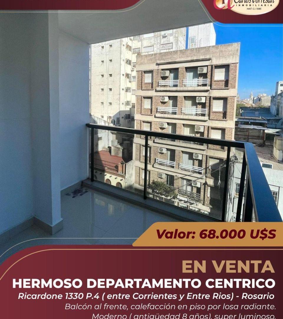 DEPARTAMENTO DE 1 DORMITORIO EN VENTA – ROSARIO CENTRO