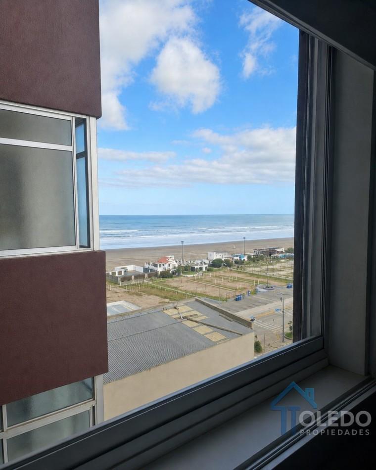 Departamento 2 ambientes con vista al mar - Edificio Habanna II, Piso 8