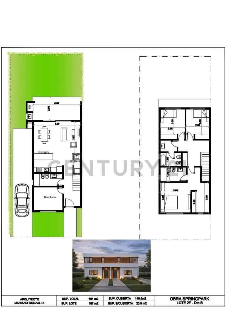 Foto de Casa Dúplex 4 ambientes con jardín y parrilla en Spring Park Pilar, imagen 4