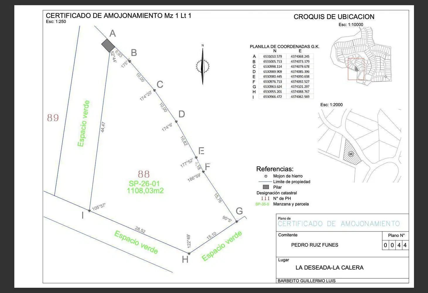 Plano 1