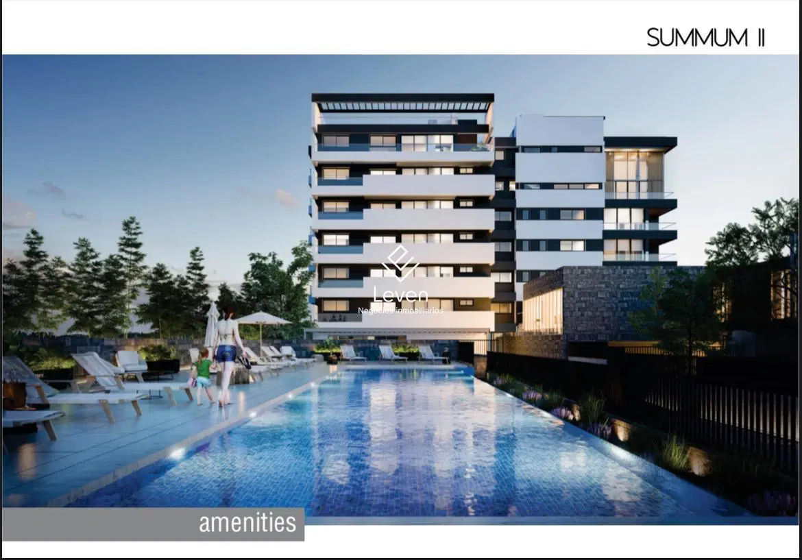 VENTA DEPARTAMENTO 2 DORMITORIOS CON COCHERA SUMMUM 2 EN POZO 2