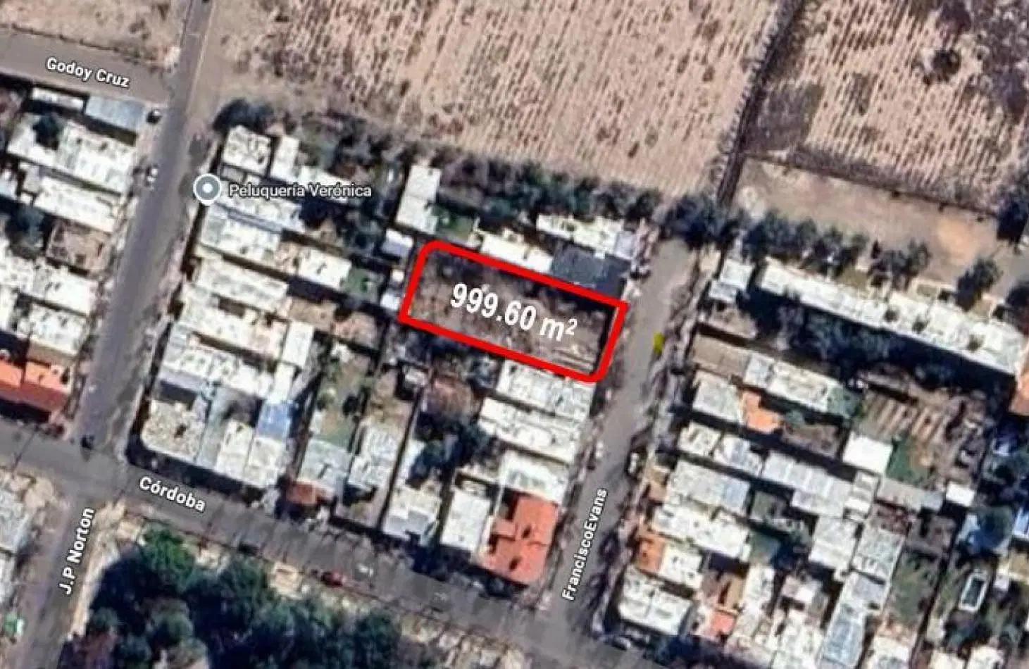 VENTA DE TERRENO CALLE EVANS LUJAN DE CUYO 1