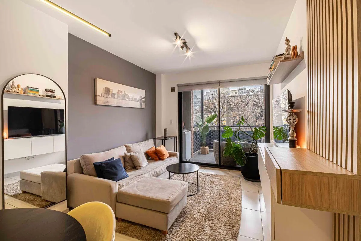 3 ambientes con balcón - Apto profesional y Airbnb 4