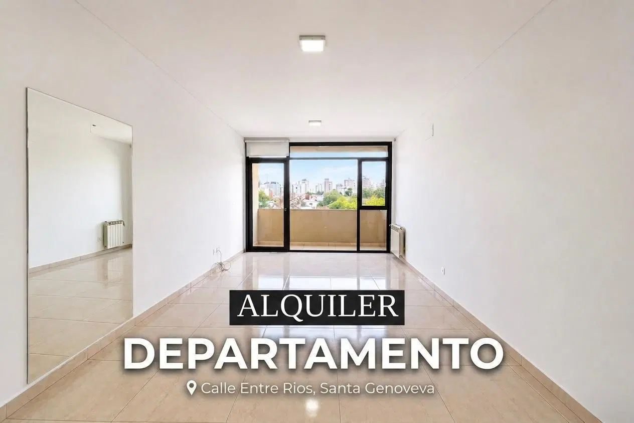 Departamento en Alquiler 2 Dormitorios, Santa Genoveva 3