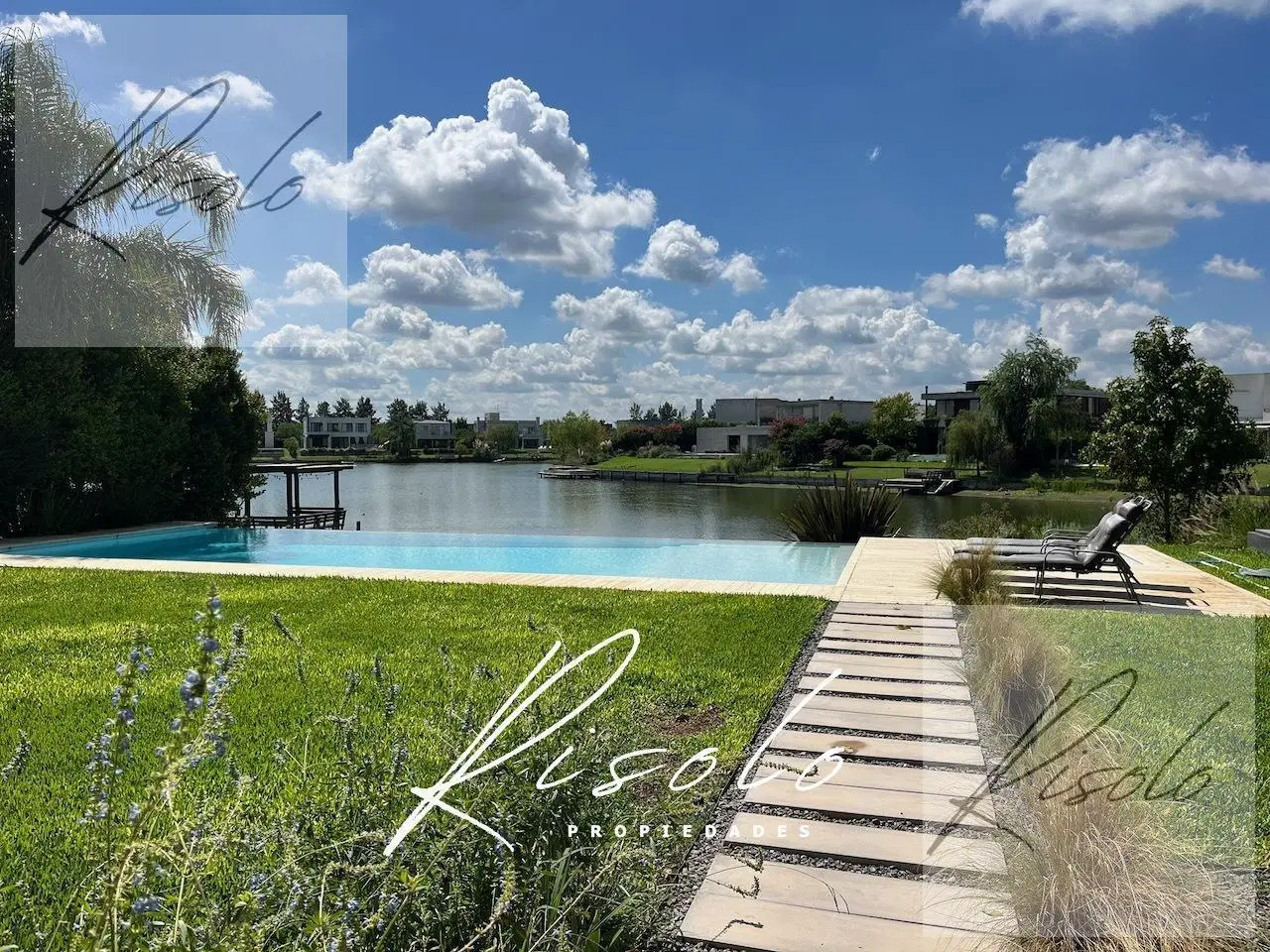 Casa en San Matias, Laguna. Pileta. Jacuzzi. 3 dormitorios, Escritorio, Barrio Cerrado Escobar 3