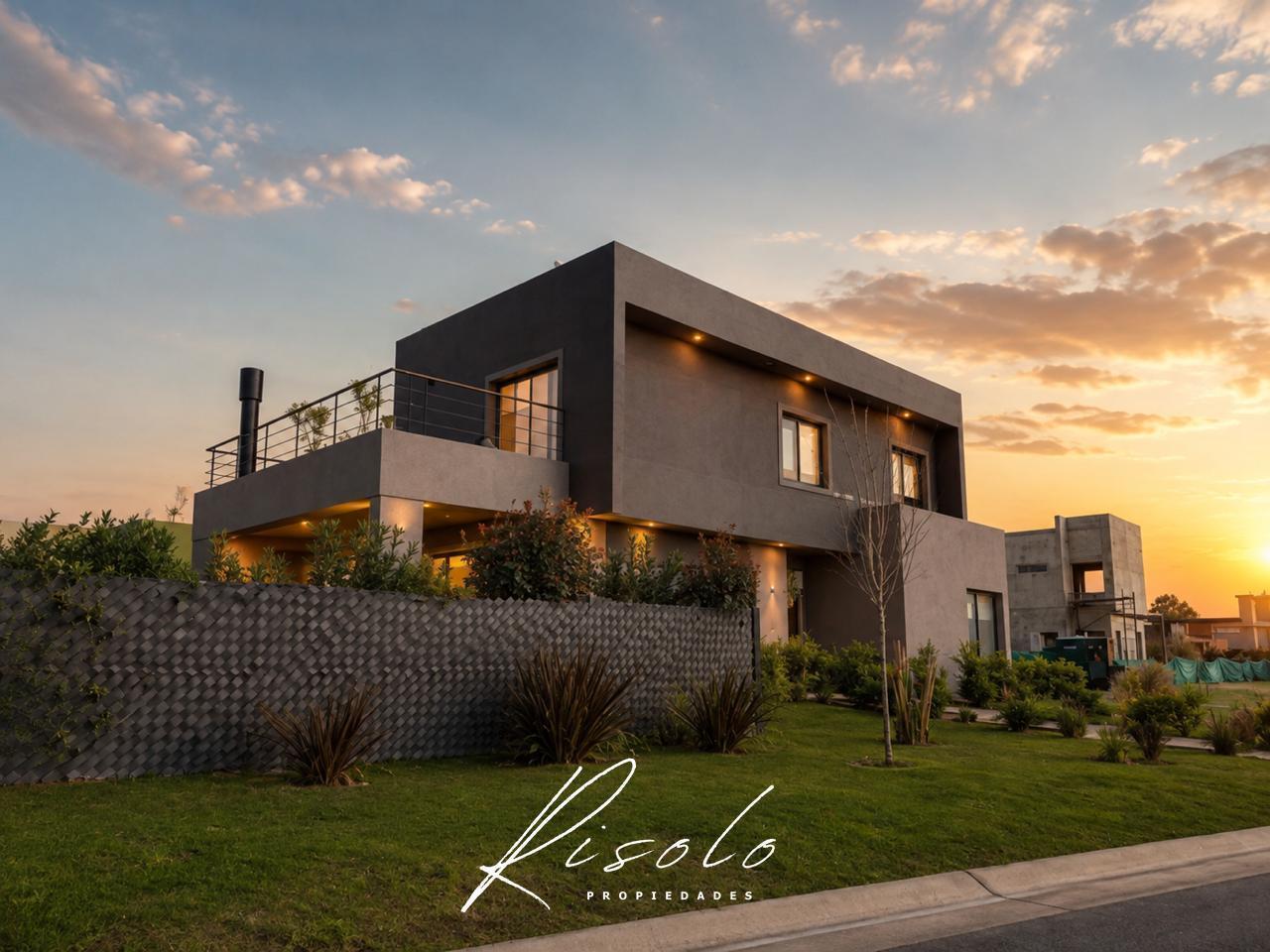 Foto de Santa Lucía - Pilar del Este - Casa moderna con jardín, pileta y terraza, imagen 1