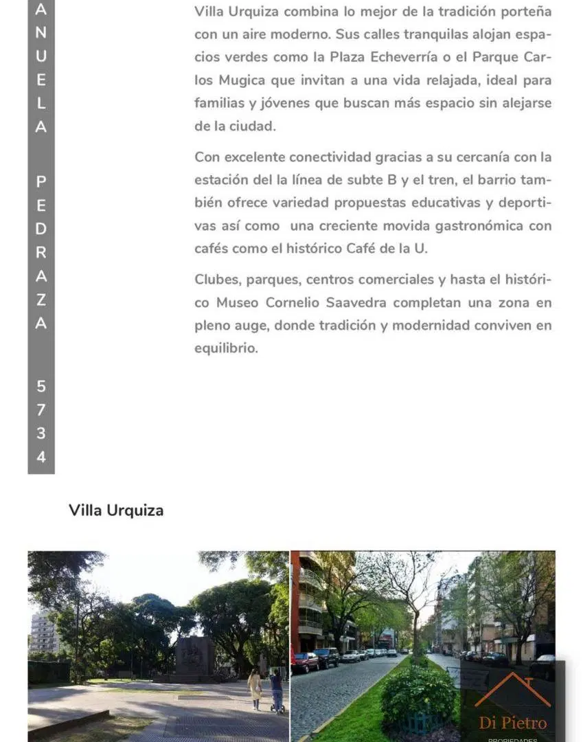 UNIDADES EN PRE-VENTA DESDE USD 2100 x m2 EN VILLA URQUIZA 2