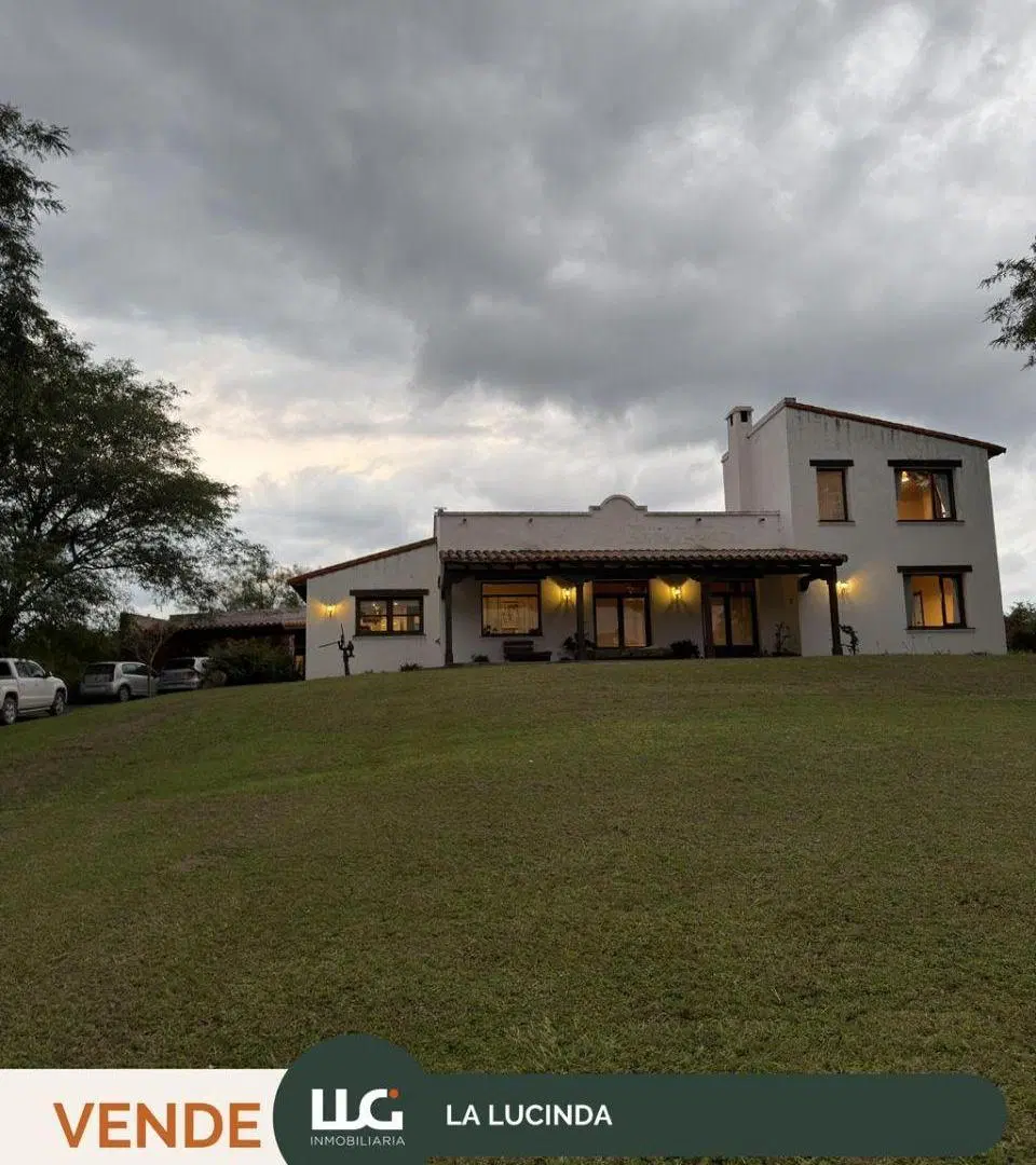 VENDO CASA EN LA LUCINDA I, 5.400 MTS DE TERRENO + CASA INDEPENDIENTE 1 HABITACION 2
