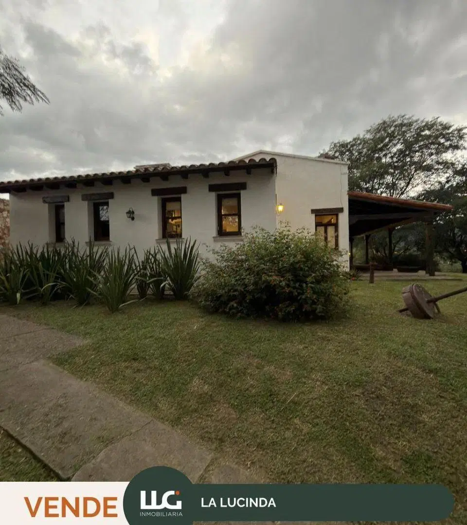 VENDO CASA EN LA LUCINDA I, 5.400 MTS DE TERRENO + CASA INDEPENDIENTE 1 HABITACION 3