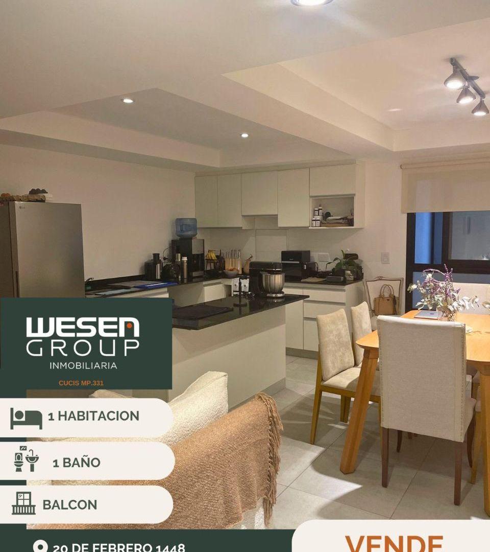 Foto de Departamento de 44 m² con 1 dormitorio en venta en Centro Ciudad, imagen 1