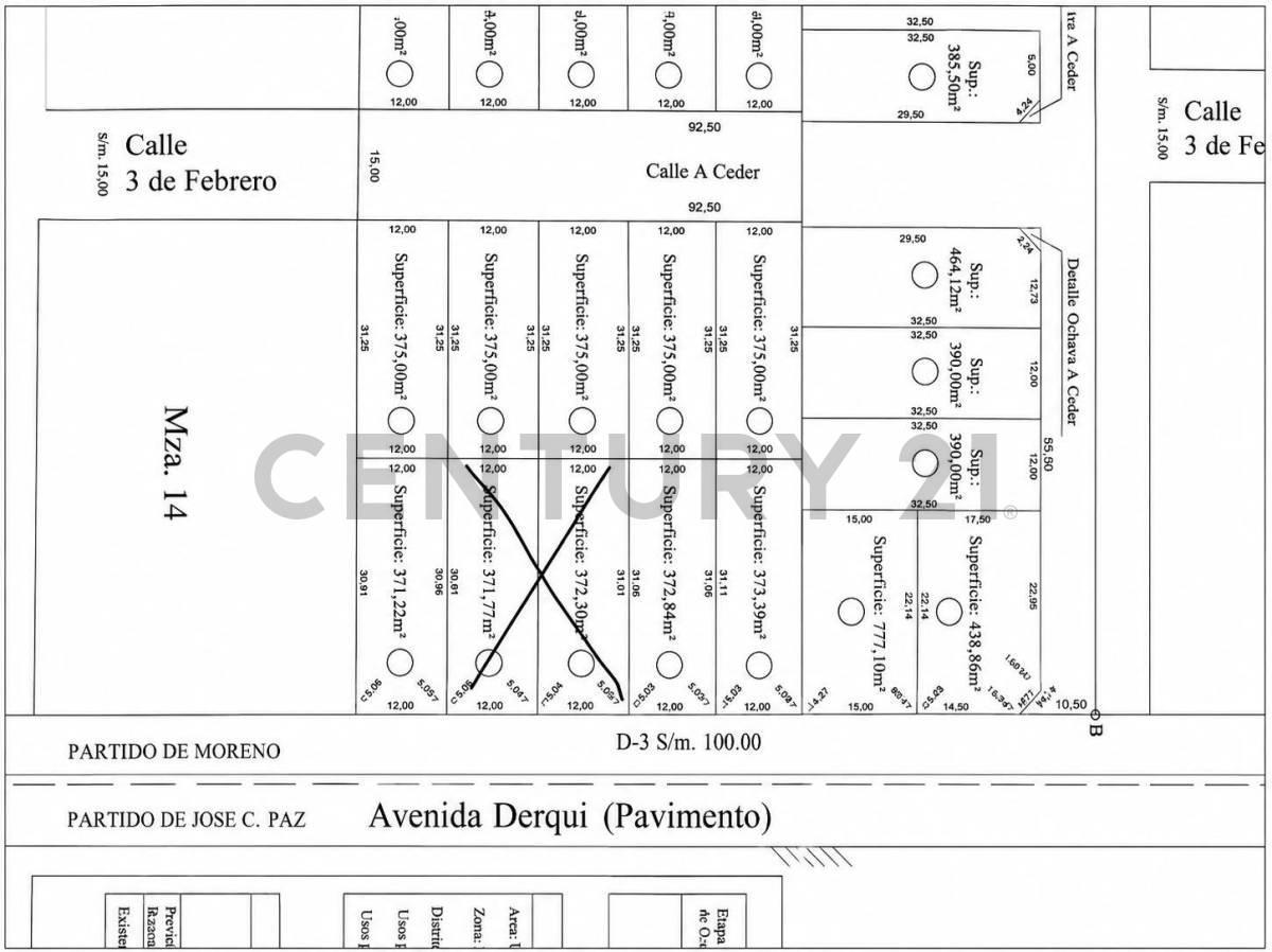 Foto de VENTA TERRENO 768 M² SOBRE AV. DERQUI – CUARTEL V, MORENO, imagen 4