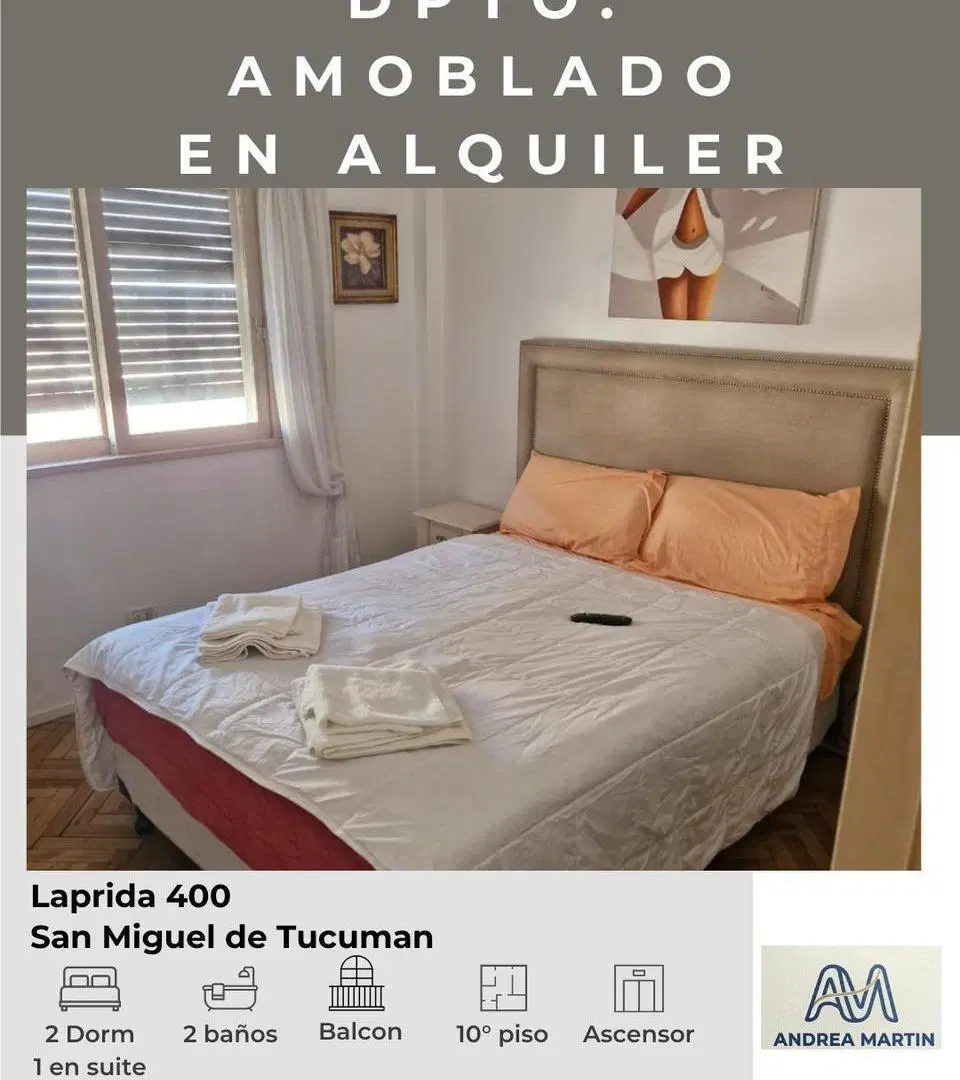 Dpt. Alq Amoblado Laprida 400 5