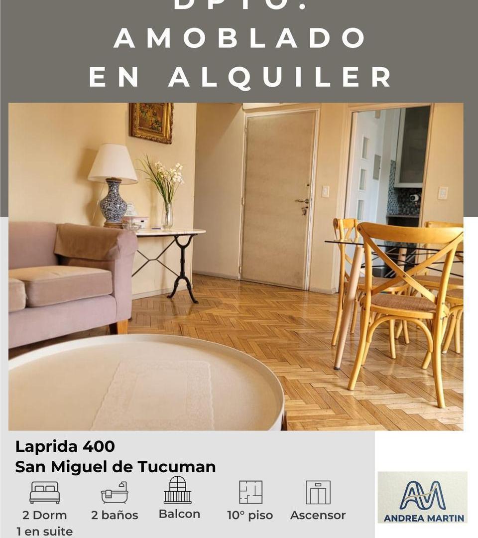 Dpt. Alq Amoblado Laprida 400