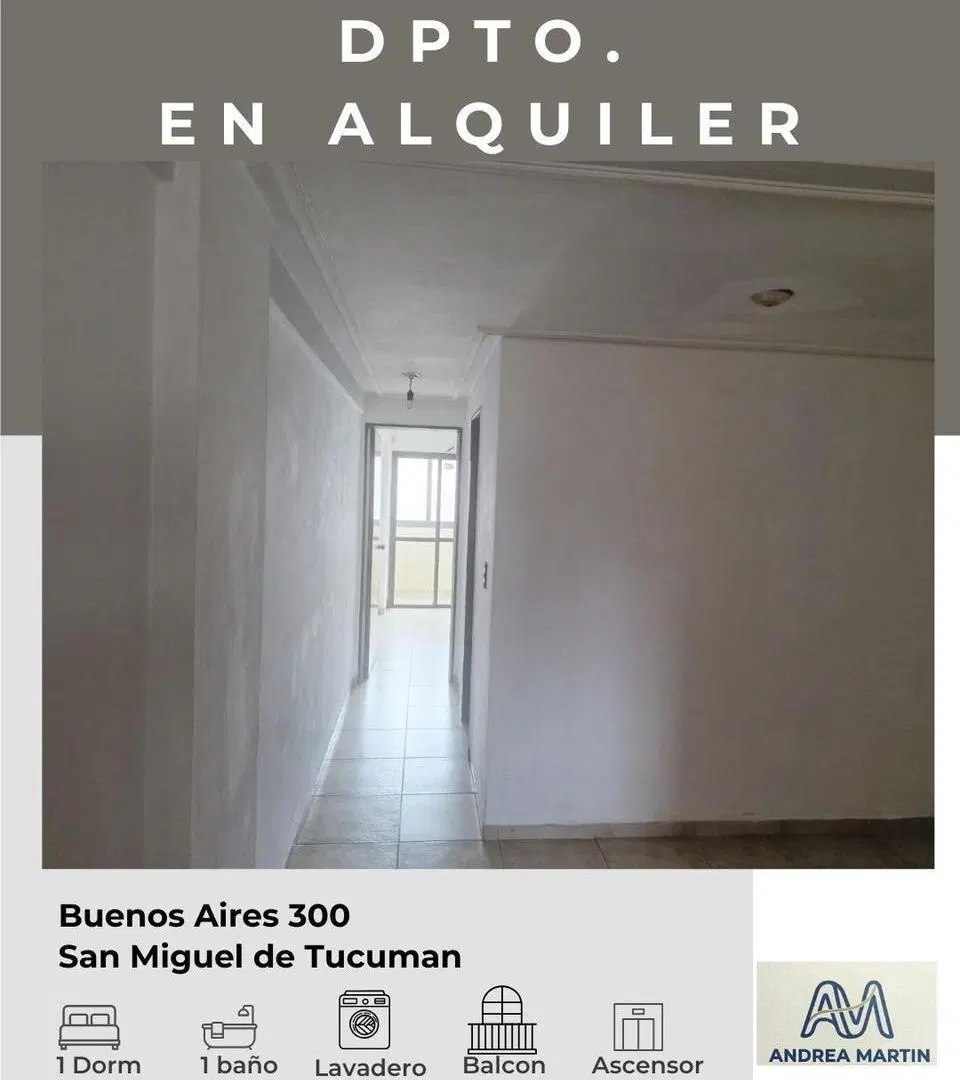 Dpto. Alq. Buenos Aires 300 3