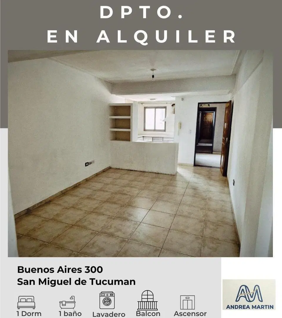 Dpto. Alq. Buenos Aires 300 4