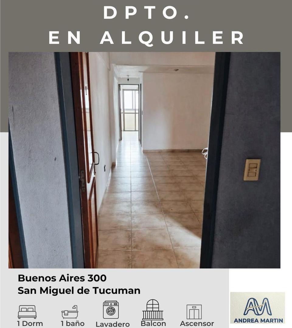 Dpto. Alq. Buenos Aires 300