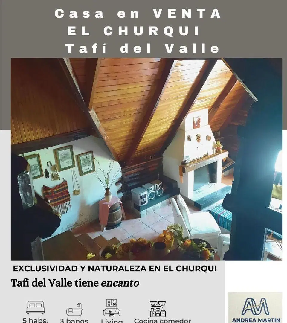 Casa Venta El Churqui - Tafi del Valle 5