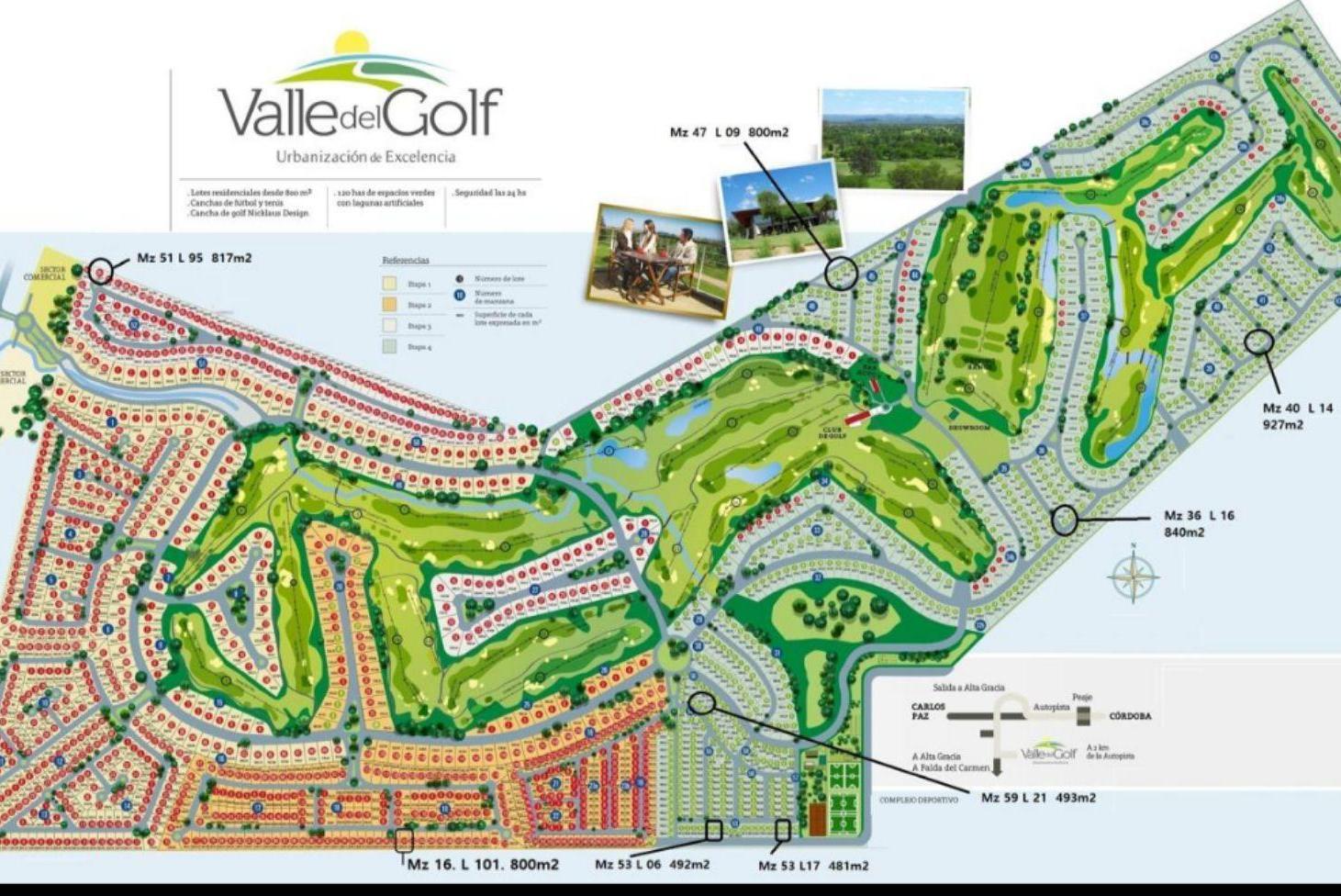 Foto de Terreno en venta en Valle del Golf Cordoba Financiado 24 cuotas, imagen 2