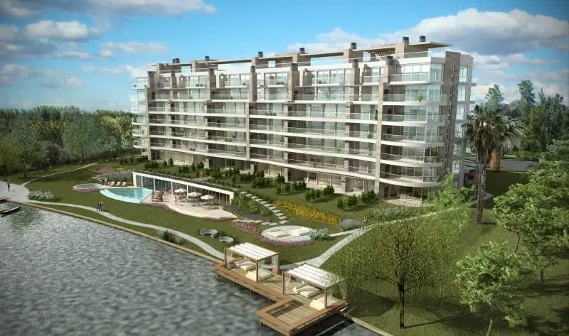 Departamento de 2 ambientes y terraza propia en Acqua - Islas del Golf 4