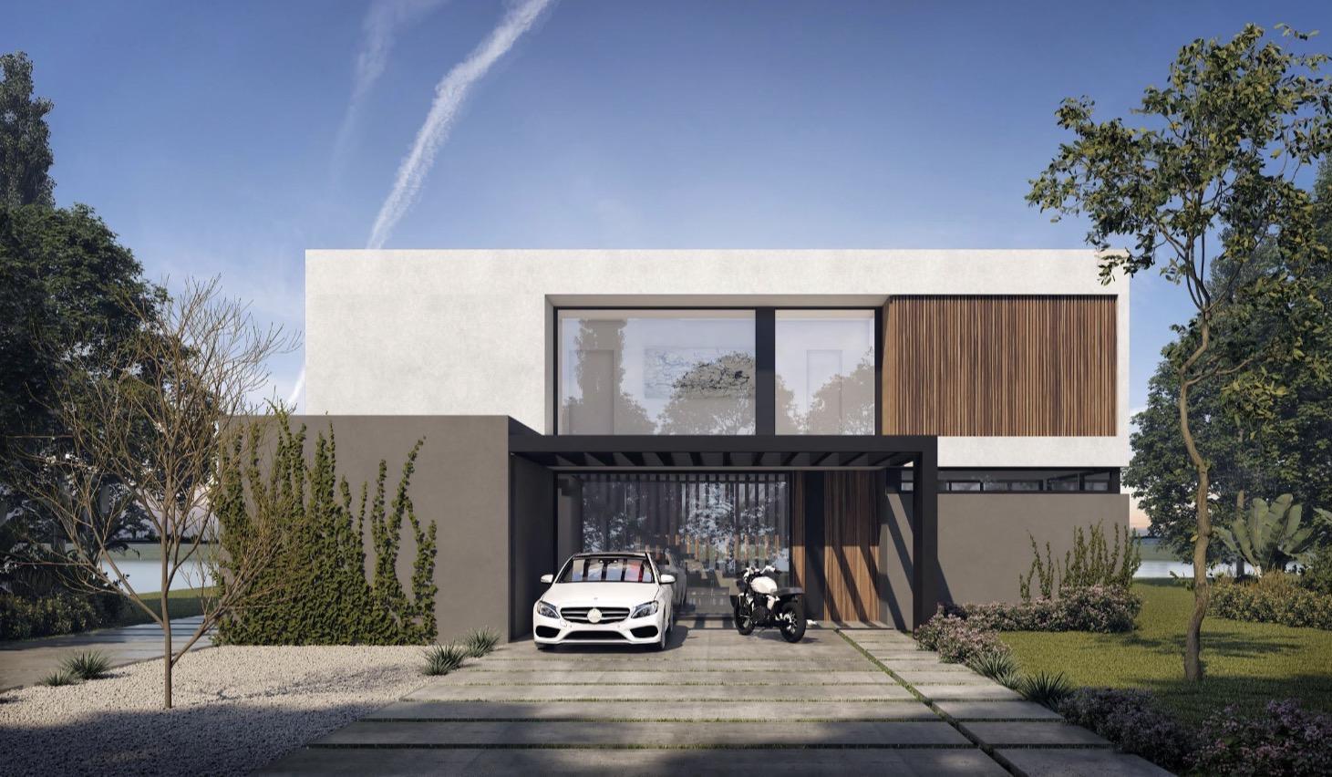 Foto de Casa moderna al agua con pileta y 3 dormitorios en Los Castores, imagen 5