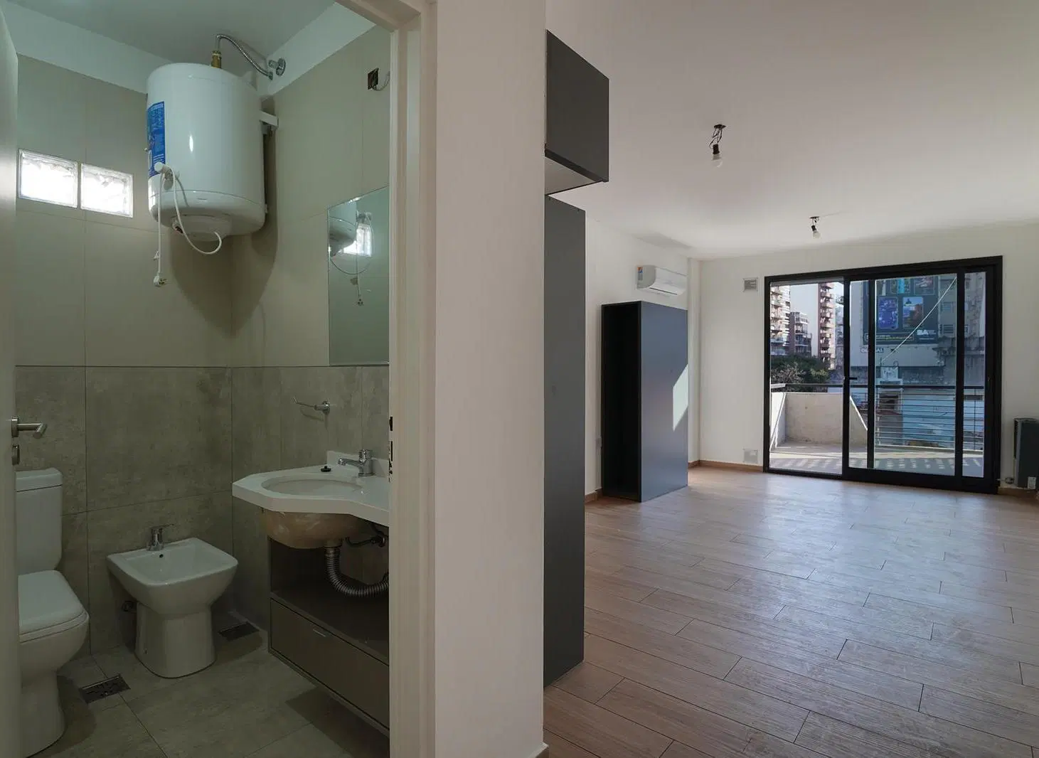 Venta 1 ambiente con amplio balcón a estrenar Caballito 2