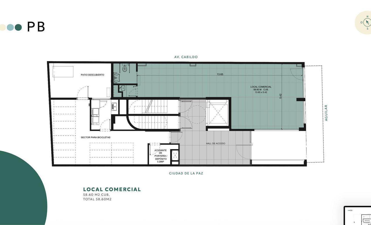 Foto de Venta Departamento 2 ambiente con balcón y amenities en Colegiales, imagen 4