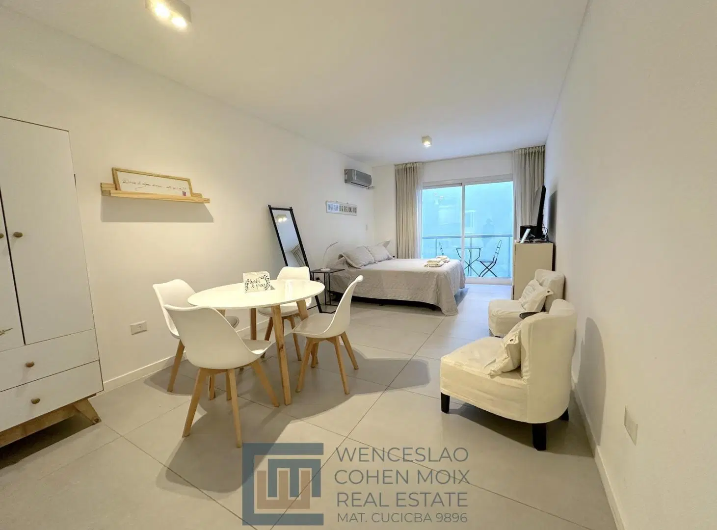 VENTA Departamento monoambiente a nuevo inversion ideal renta temporaria. Recoleta en las 5 esquinas 4