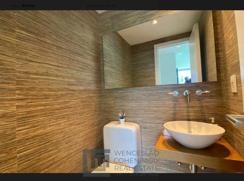 Divino Departamento con parrilla, pileta y playa a metros del complejo en la Brava 8