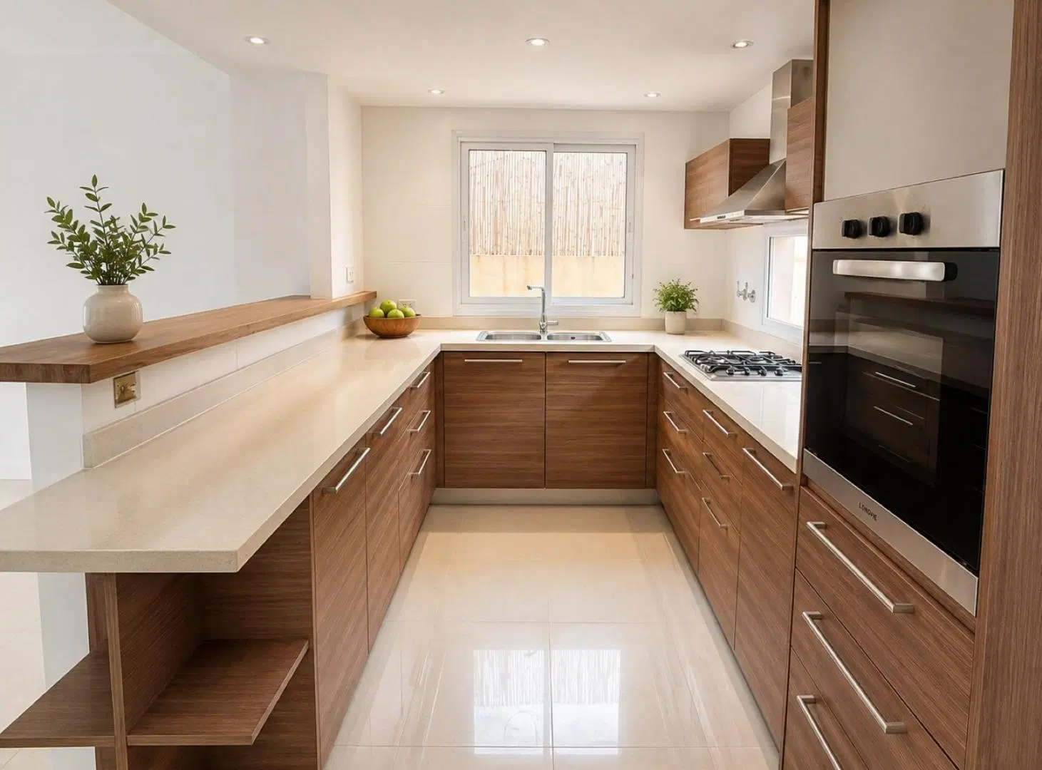 Chalet al frente con parque y garage 5