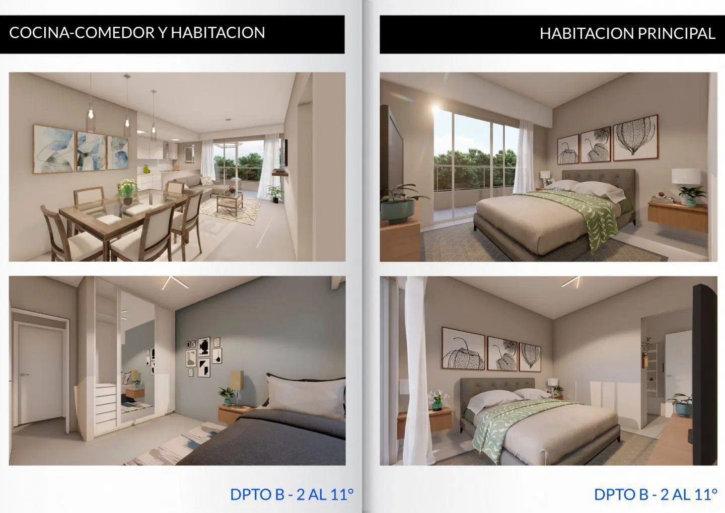 Departamento 3 ambientes. | David Magdalena 2623 5