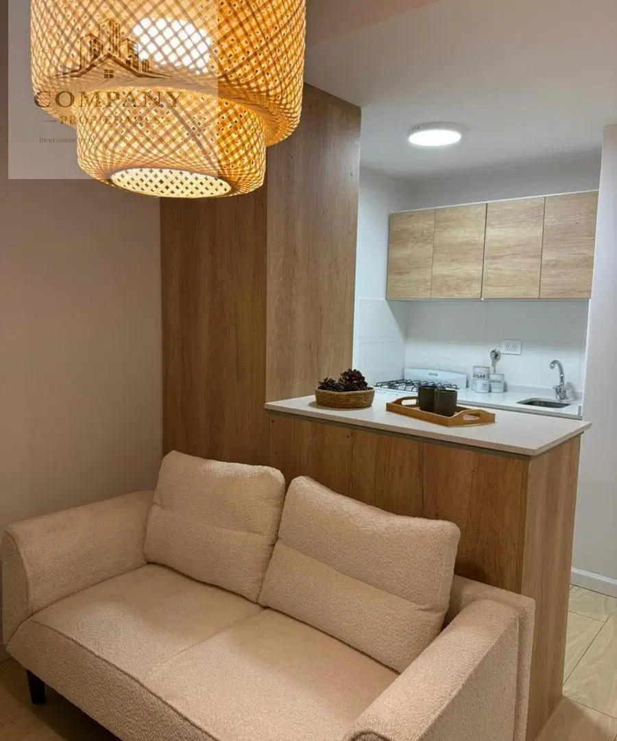 Departamento en venta un ambiente contra frente. 3