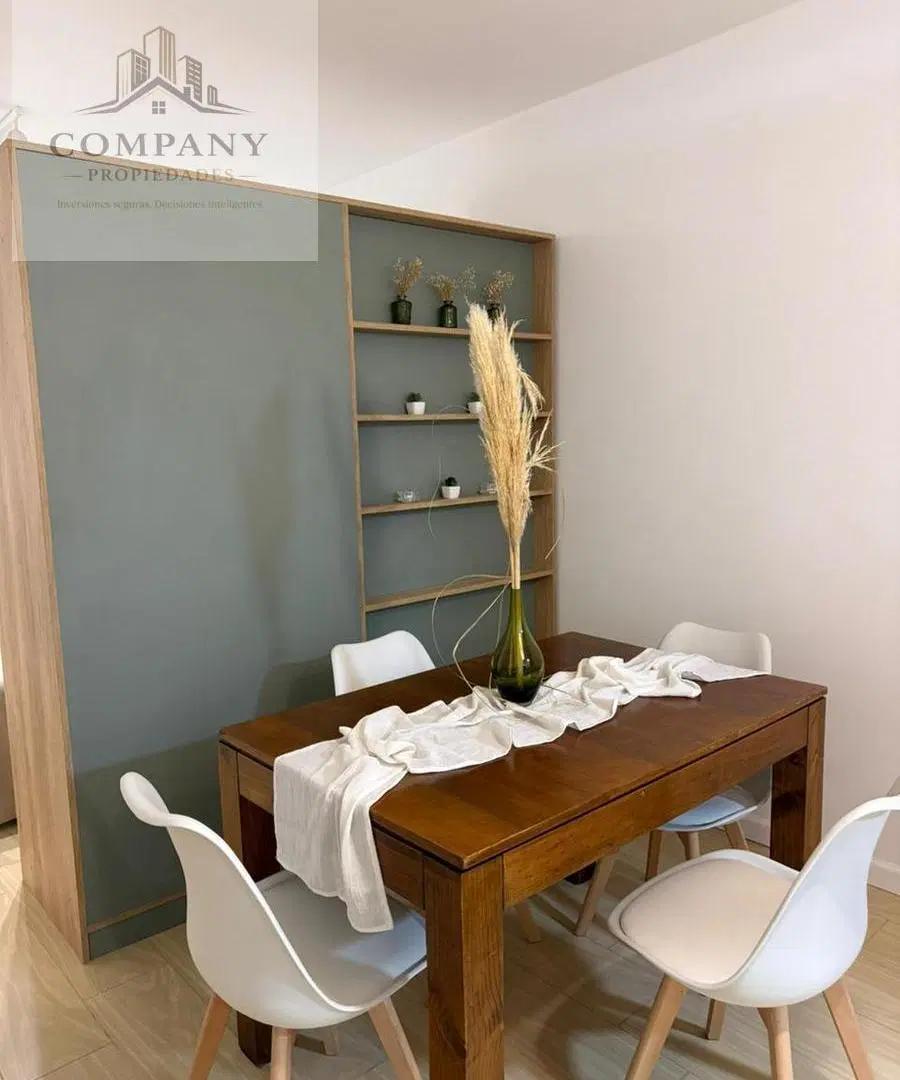 Departamento en venta un ambiente contra frente. 1