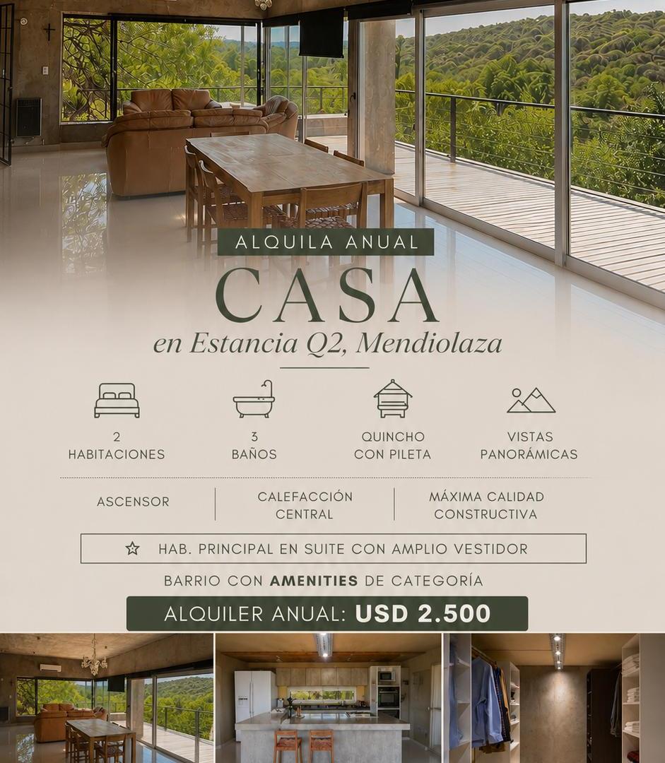 Foto de Moderna Casa en Alquiler Estancia Q2, imagen 5