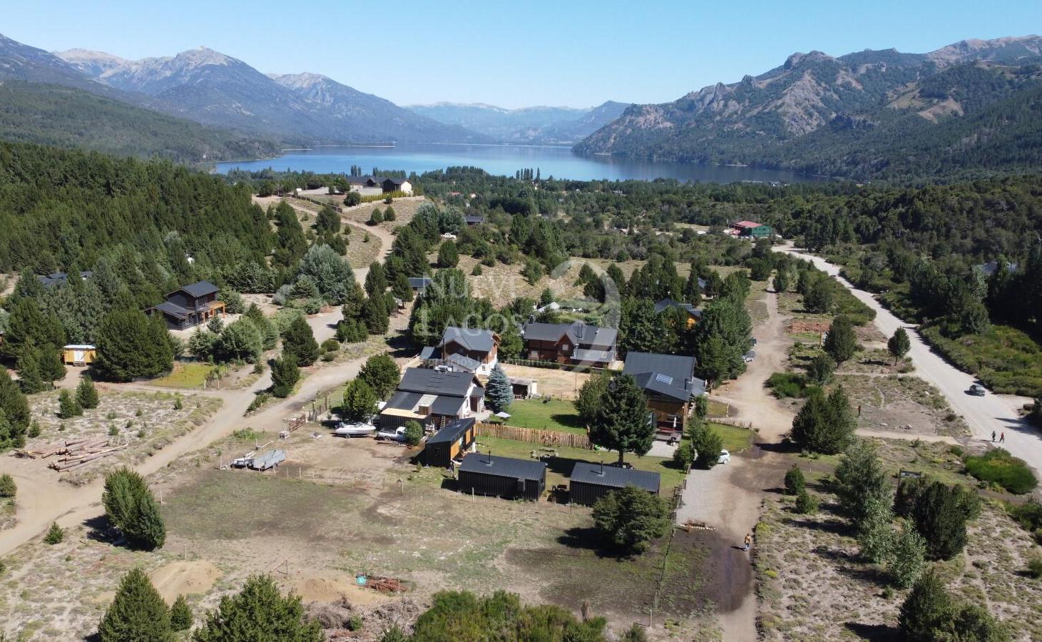 Venta lote en zona comercial frente a ruta 63 en Villa Lago Meliquina