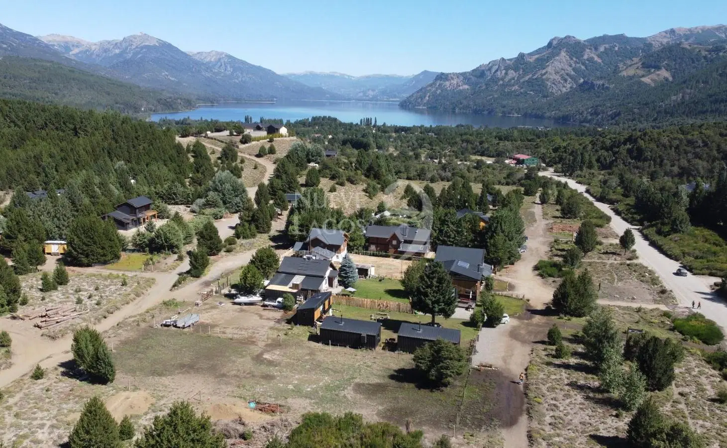 Venta lote en zona comercial frente a ruta 63 en Villa Lago Meliquina 1