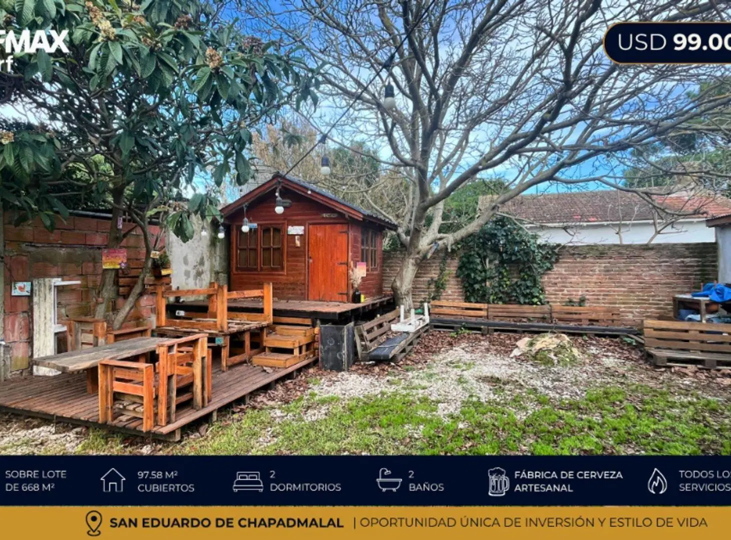 CASA + FABRICA DE CERVEZA EN VENTA EN CHAPADMALAL 2