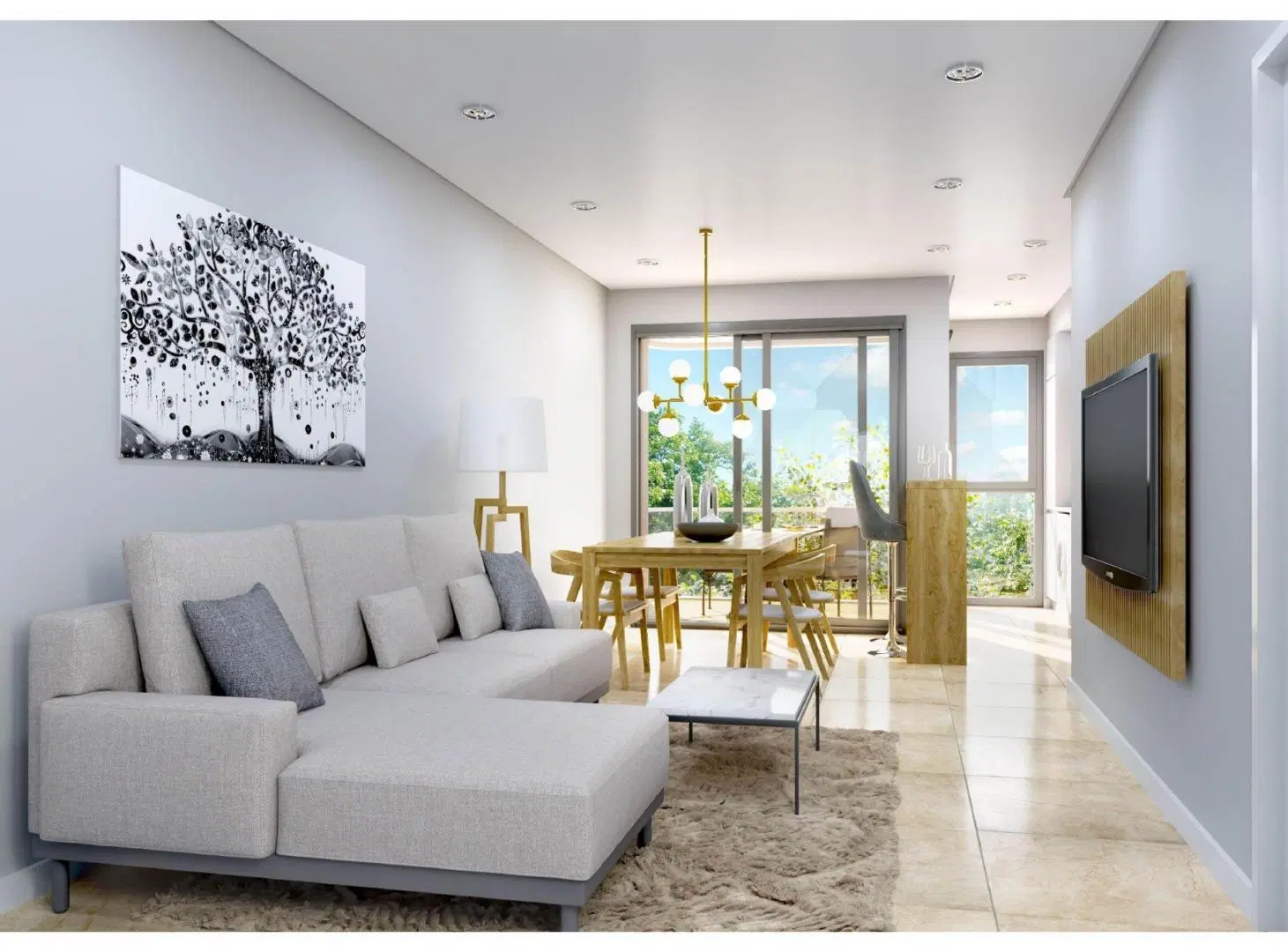 VENTA SEMIPISO 2 AMB A ESTRENAR CON BALCON 8