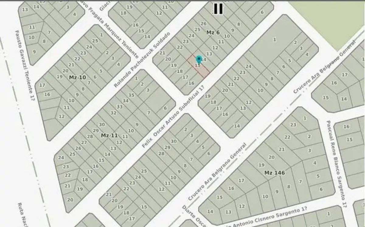 Lote Barrio 2 de Abril 1