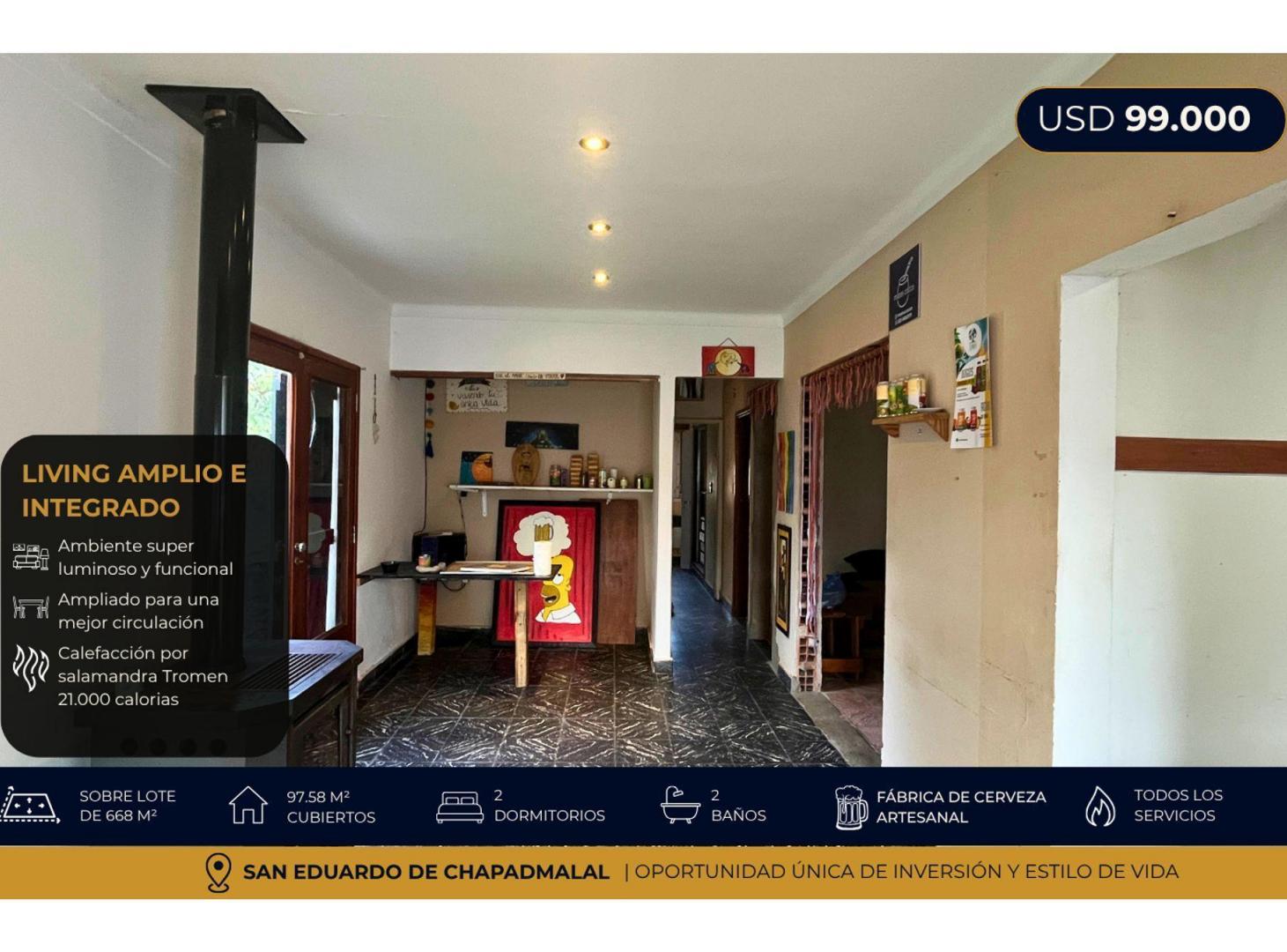 Foto de EN VENTA CASA + FABRICA DE CERVEZA EN CHAPADMALAL, imagen 1