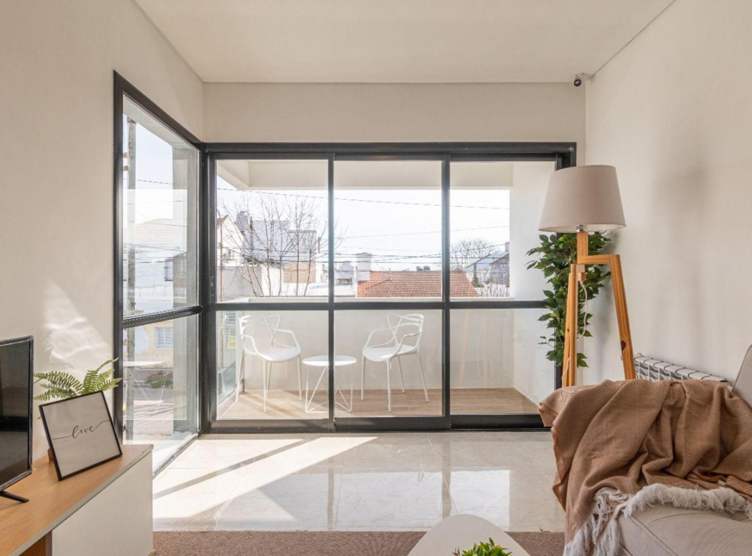 Foto de VENTA 2 AMBIENTES A ESTRENAR AL FRENTE CON BALCON, imagen 4