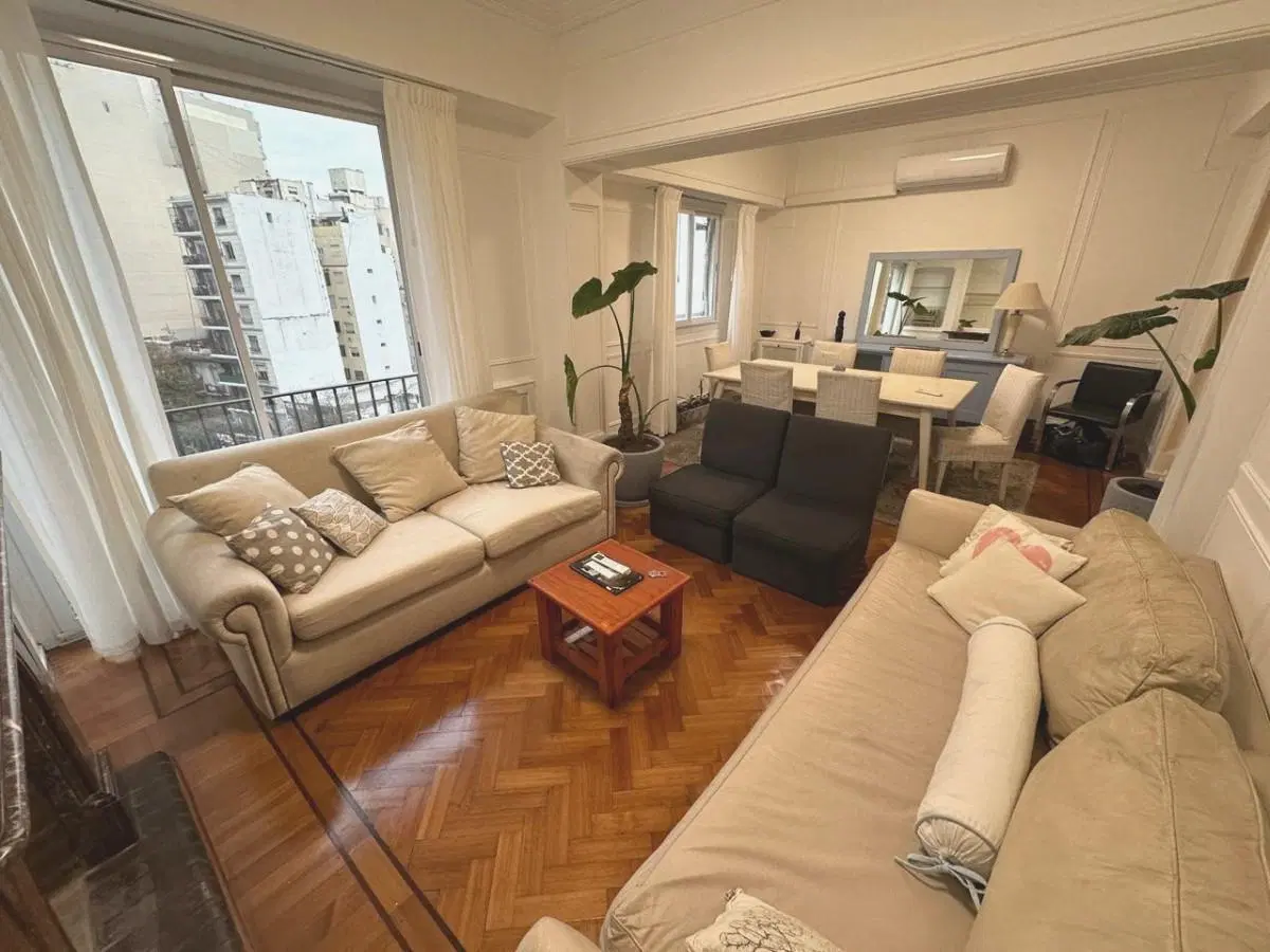 DEPARTAMENTO TRES AMBIENTES-RECOLETA-ALQUILER TEMPORAL 3