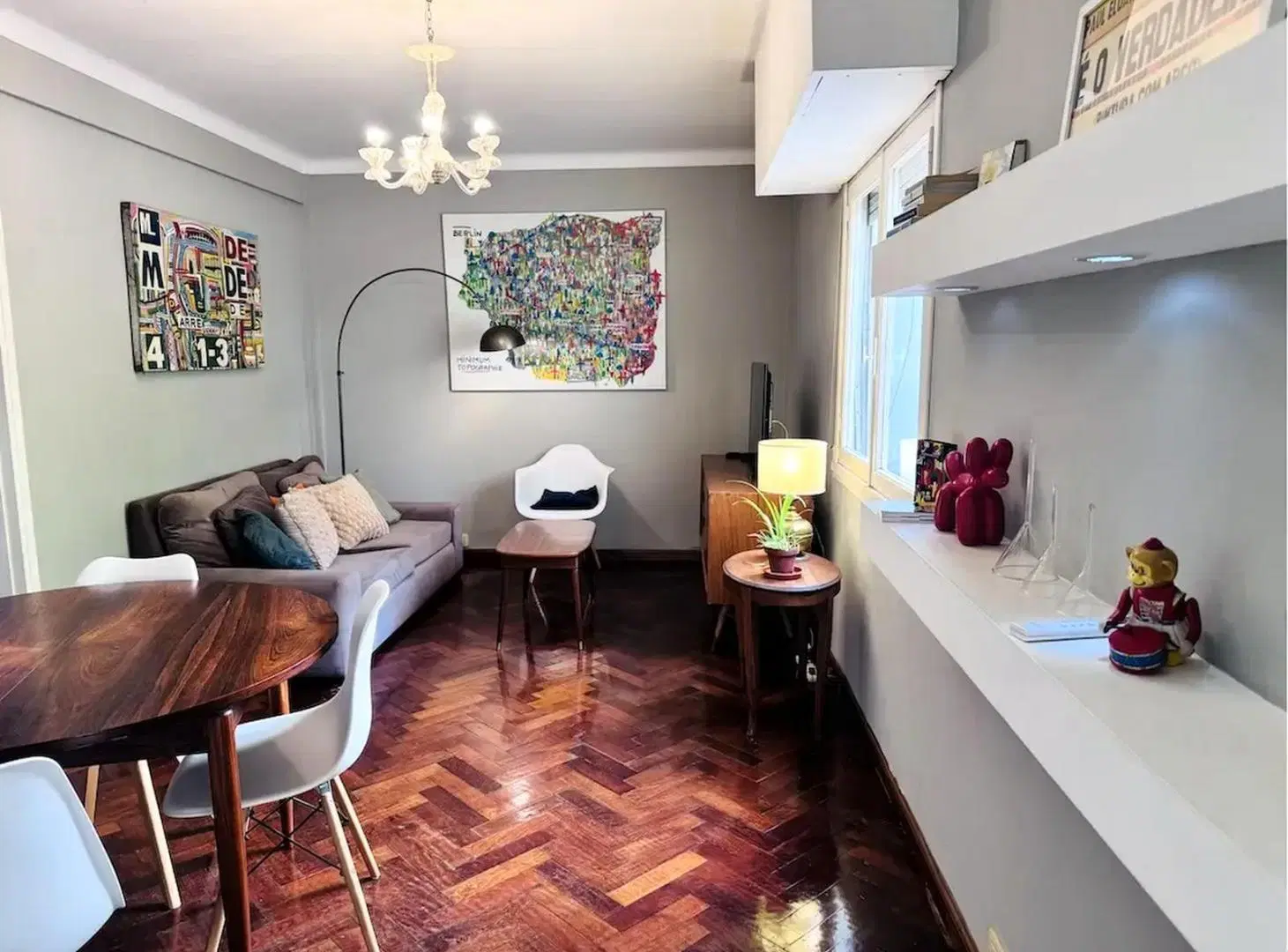 DEPARTAMENTO DOS AMBIENTES-PALERMO HOLLYWOOD-ALQUILER TEMPORAL 3