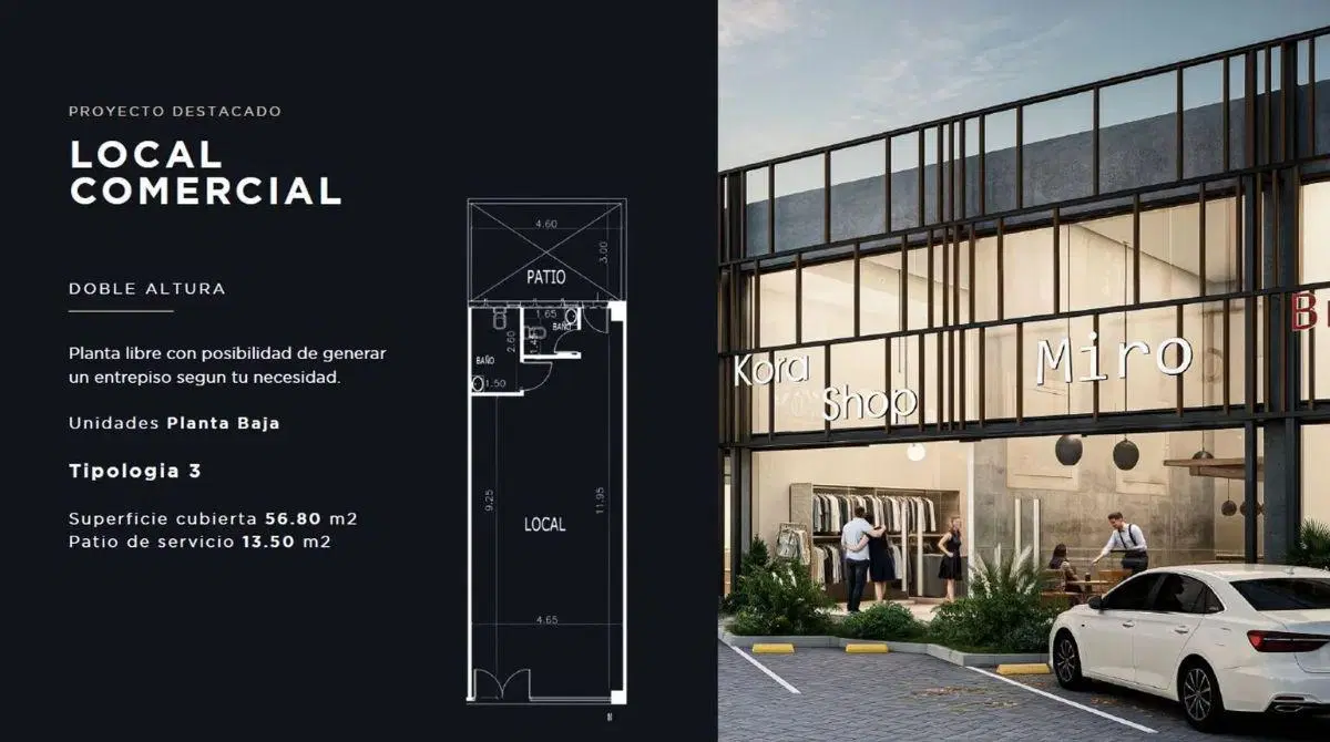 VENTA LOCALES ESTRUCTURA ASTORI EN MANANTIALES II 3
