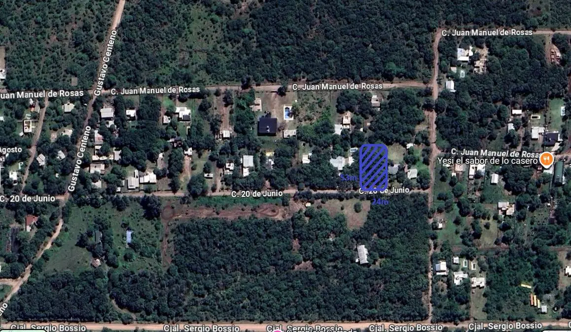 Lote en venta en Unquillo, por Gustavo Centeno, cerca camino San José, escritura, 1327mts 3