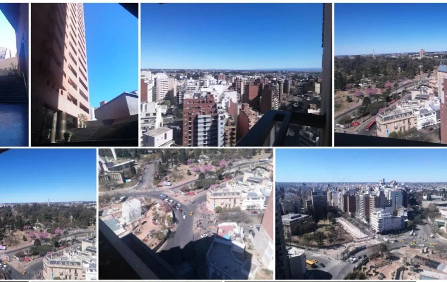 Vista al Parque Sarmiento y Plaza España. 4 dorm. en SUITE 5
