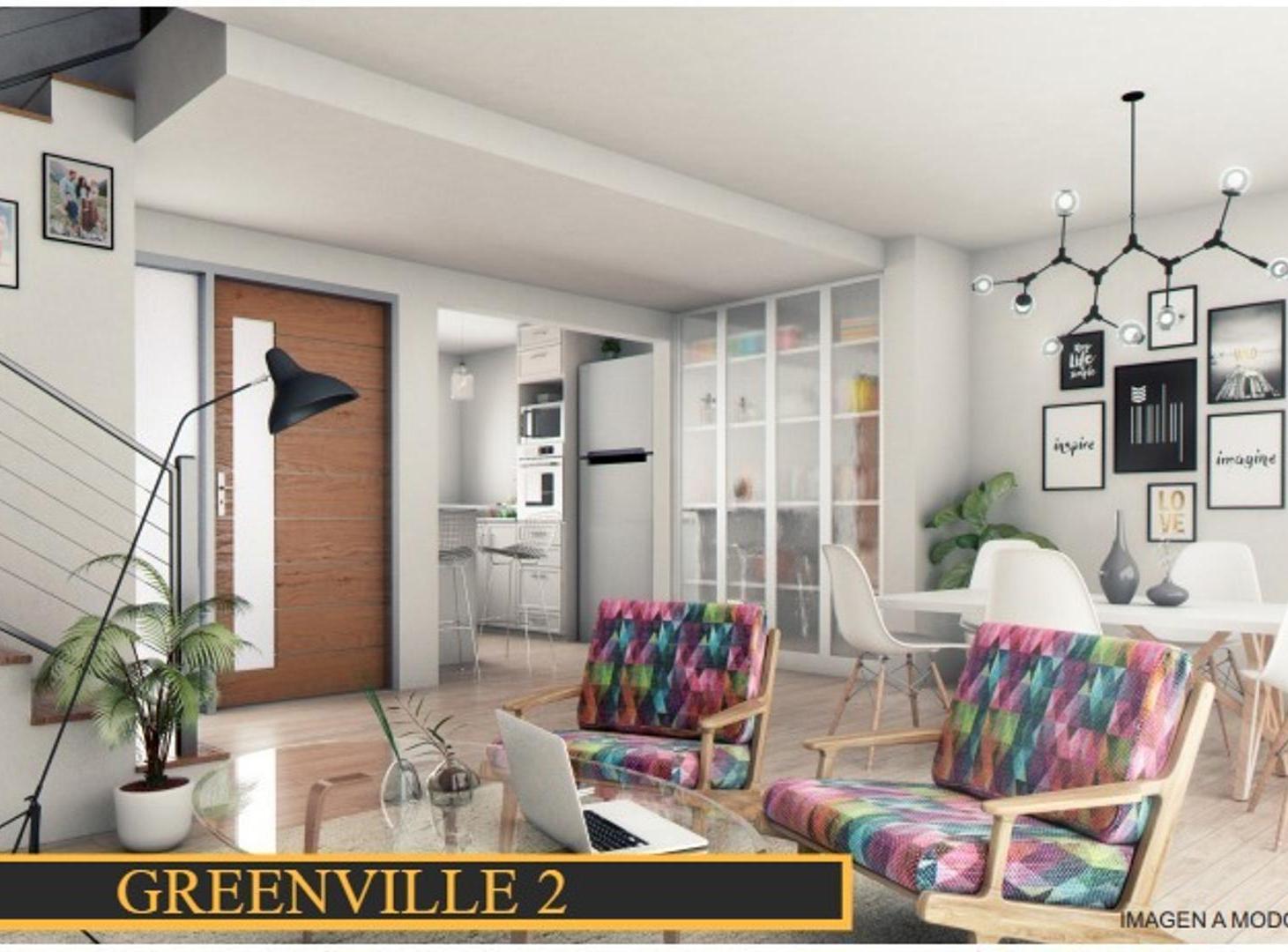 GREENVILLE 2 - DÚPLEX 3 Dorm - 160 Mts² Cubiertos