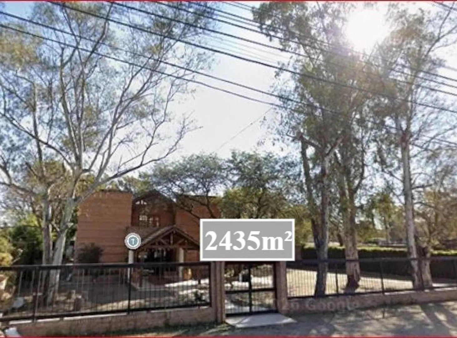 S/ BODEREAU - Lote de 2443m² con salón de fiestas de 751m² 5