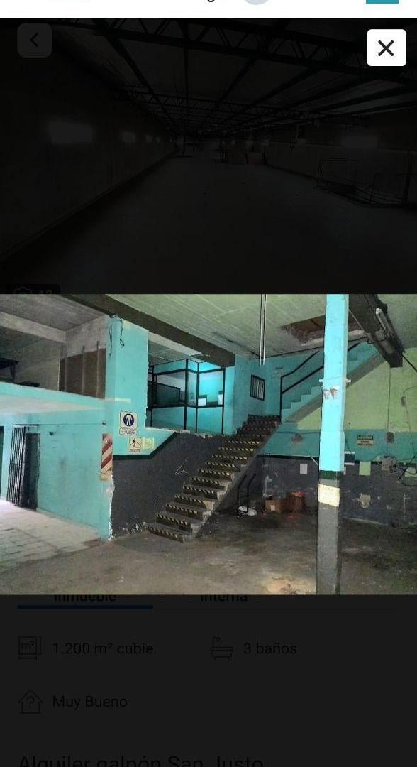 Foto de Alquiler galpón San Justo LA Matanza, imagen 2