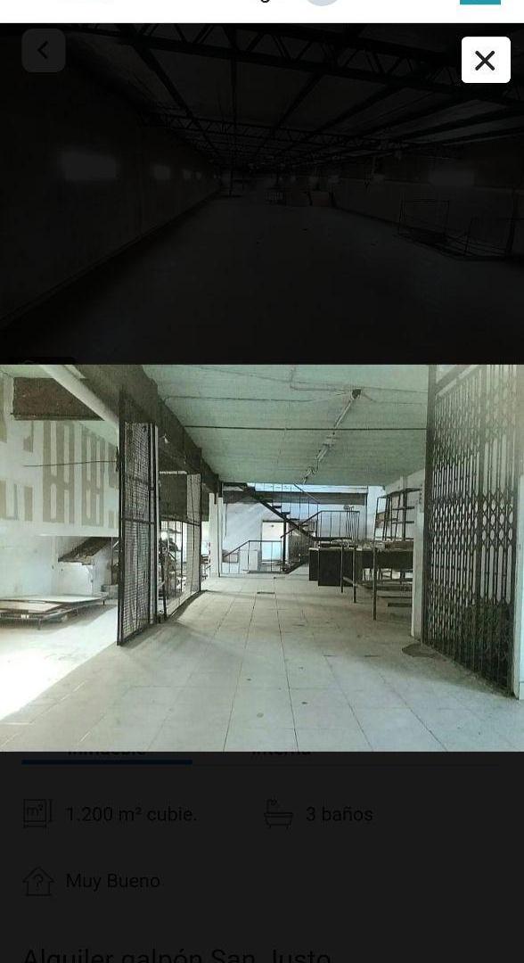 Foto de Alquiler galpón San Justo LA Matanza, imagen 4